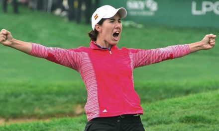 Carlota Ciganda sigue batiendo récords para el golf español. Ya es la octava mejor golfista del mundo