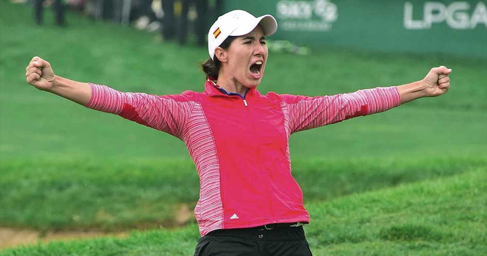 Carlota Ciganda sigue batiendo récords para el golf español. Ya es la octava mejor golfista del mundo