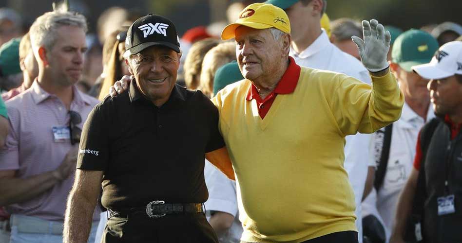 Jack Nicklaus y Gary Player abren de forma oficial el 83º Masters de Augusta