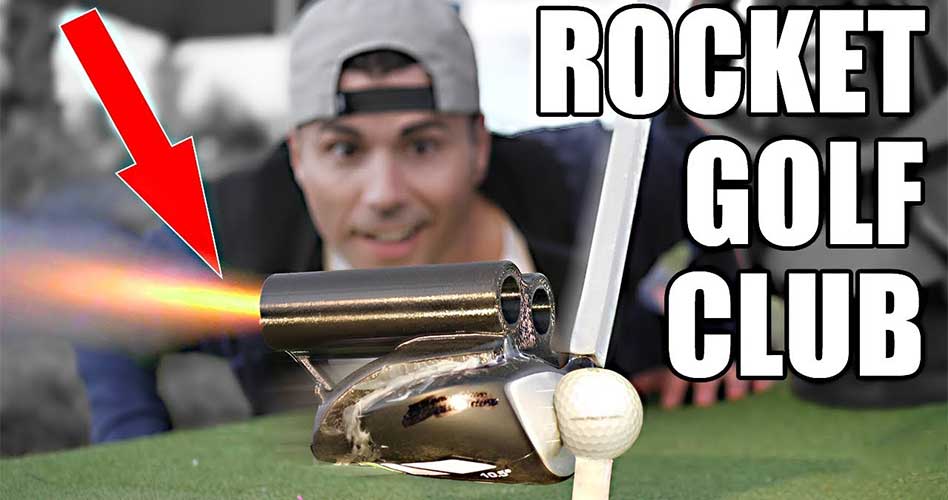 Un ex ingeniero de la NASA crea un palo de golf capaz de golpear bolas a casi 250 km/h