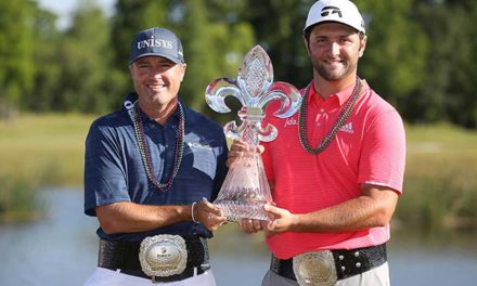 Rahm y Palmer escriben otra página entre esas extrañas parejas que consiguen maravillar al golf