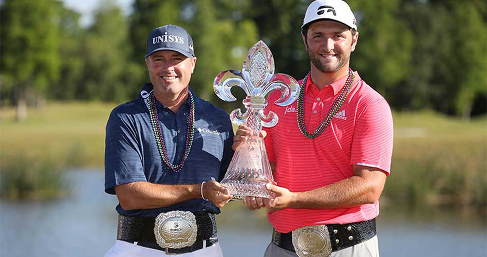 Rahm y Palmer escriben otra página entre esas extrañas parejas que consiguen maravillar al golf