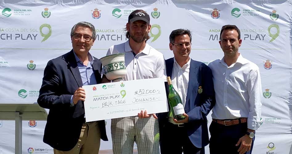 Eirik Tage Johansen, ganador del Andalucía Costa del Sol Match Play 9