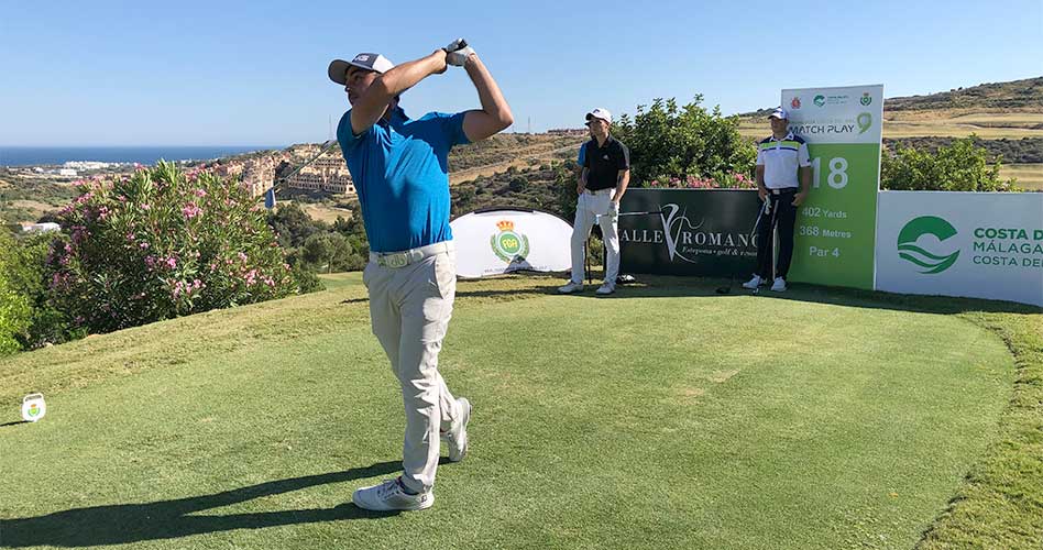 Sebastián García, líder del Andalucía Costa del Sol Match Play 9