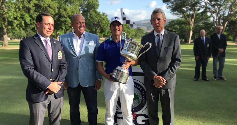 George Trujillo revalidó título en Abierto de Venezuela de Golf