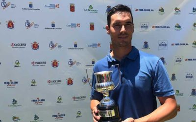 Gonzalo Vicente conquista el Fred. Olsen Alps de la Gomera en el play off a Julien Forest