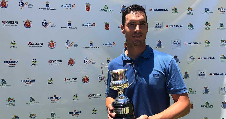 Gonzalo Vicente conquista el Fred. Olsen Alps de la Gomera en el play off a Julien Forest