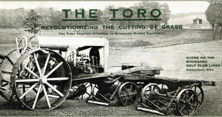 Gracias «The Toro» por más de 100 años en la industria del golf