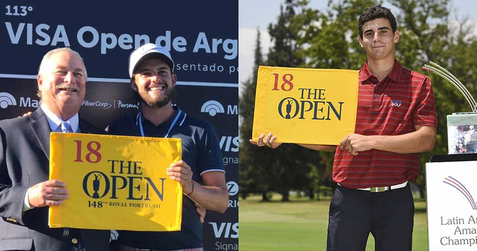 Isidro Benítez y Joaquín Niemann debutan en The Open