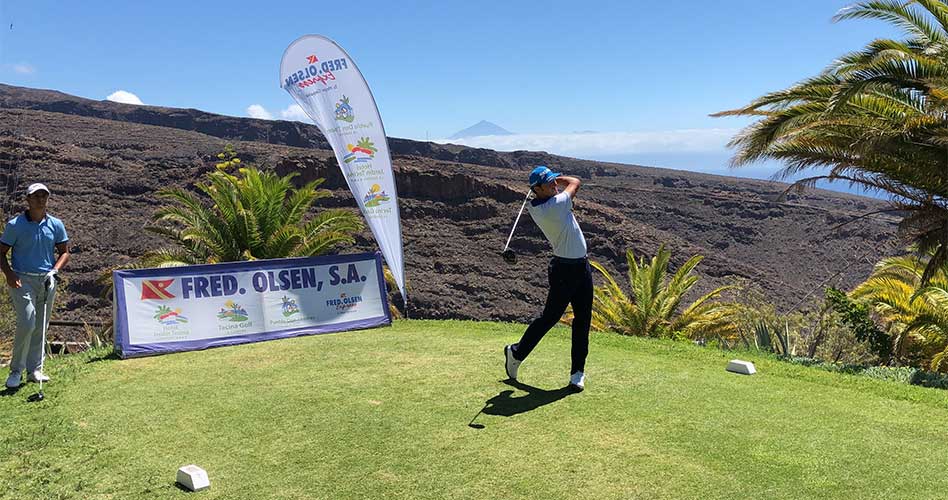 Jordi García del Moral, a la caza del líder en Tecina Golf