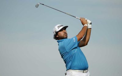 Ledesma cierra a puro birdie y lidera en Colorado