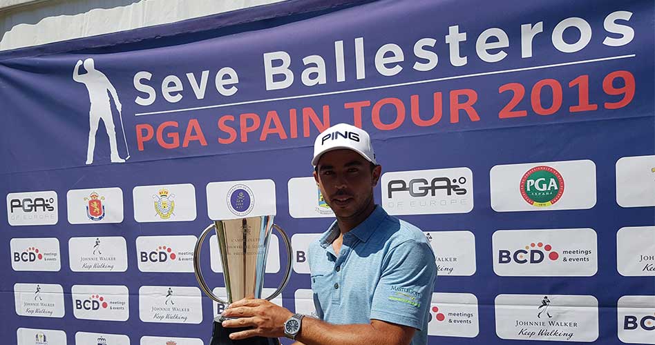 Sebastián García, campeón del Campeonato de Madrid de Profesionales FGM-PGAe