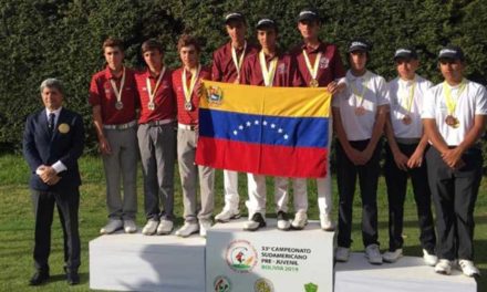 Golf venezolano campeón Sudamericano Prejuvenil