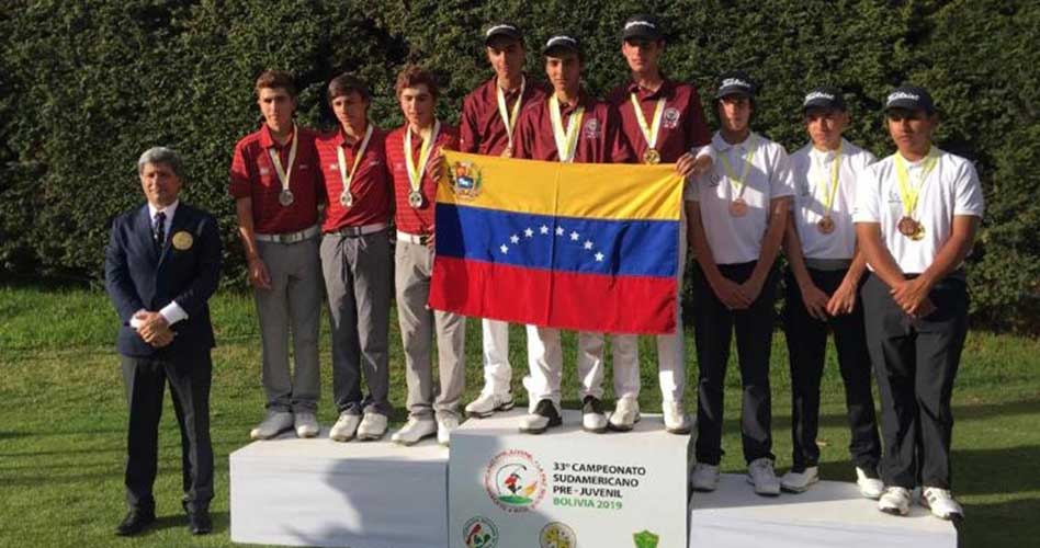 Golf venezolano campeón Sudamericano Prejuvenil