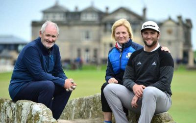 Rahm alucinó con su primer contacto con el Old Course de St. Andrews: “Este campo es especial”