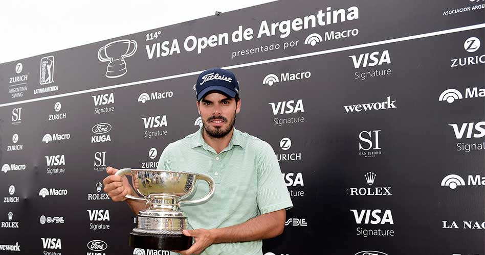 Colombiano Ricardo Celia triunfa en el 114º VISA Open de Argentina