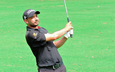 Denis Meneghini lidera a los profesionales en el XVI Abierto Sambil de golf