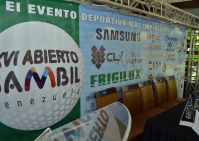 XVI Abierto Sambil, galería de la Rueda de Prensa