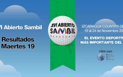 XVI Abierto Sambil, resultados rondas de Clasificación