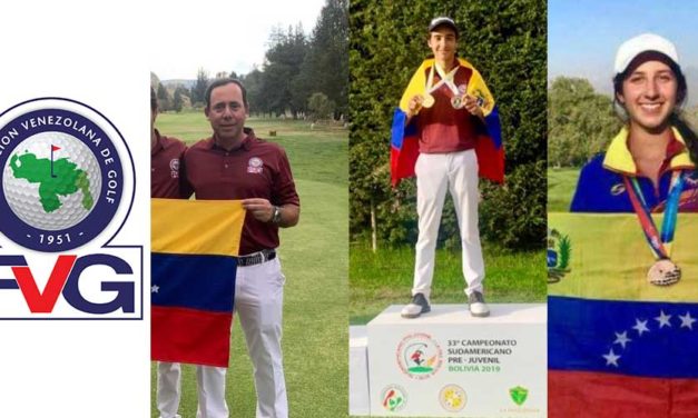 Cuatro representantes de golf por premios “Atleta del Año”