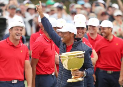 La gran victoria de Estados Unidos en la Presidents Cup quedó plasmada en 12 maravillosas postales