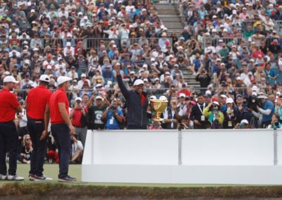 La gran victoria de Estados Unidos en la Presidents Cup quedó plasmada en 12 maravillosas postales