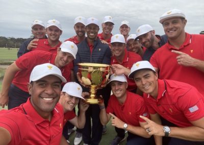 La gran victoria de Estados Unidos en la Presidents Cup quedó plasmada en 12 maravillosas postales