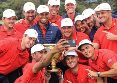 La gran victoria de Estados Unidos en la Presidents Cup quedó plasmada en 12 maravillosas postales