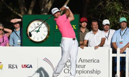 Colombiano José Mario Vega, tercero al final del Latin America Amateur Championship