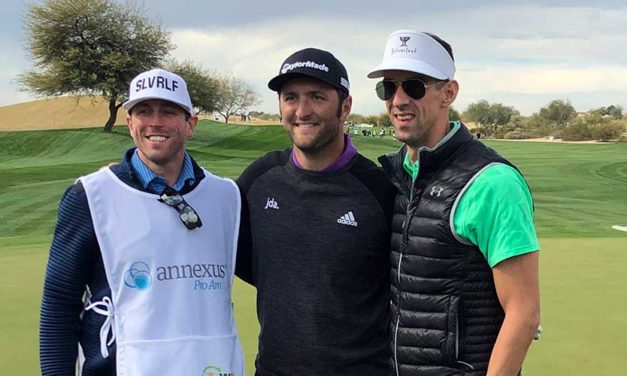 Con los Juegos Olímpicos en el horizonte, Michael Phelps se une a Jon Rahm en el pro-am del TPC Scottsdale