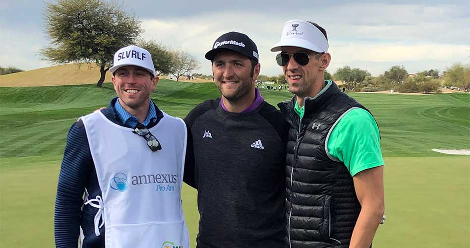 Con los Juegos Olímpicos en el horizonte, Michael Phelps se une a Jon Rahm en el pro-am del TPC Scottsdale