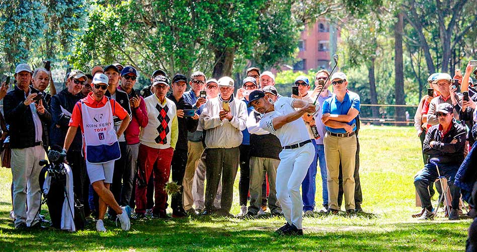 Villegas brilla en el inicio del Country Club de Bogotá Championship