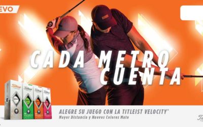 Titleist presenta la mejorada pelota de golf Velocity