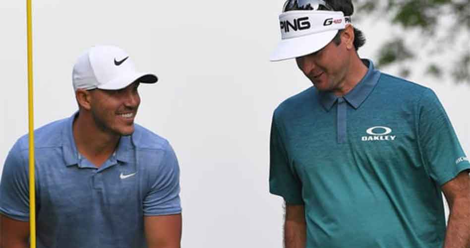 Koepka, ante la posibilidad de tener que llevar él su bolsa en el Tour: “Bubba no aguantaría 18 hoyos”