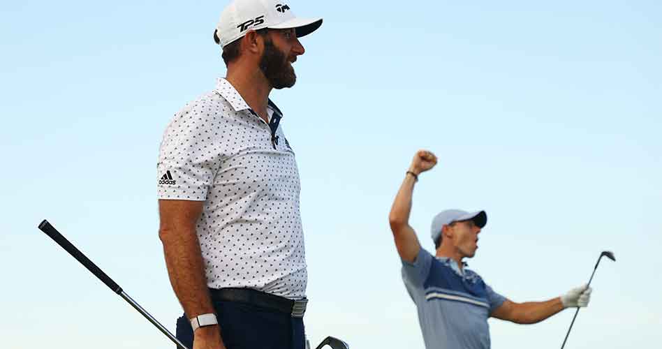McIlroy y Johnson logran la victoria en regreso del golf profesional
