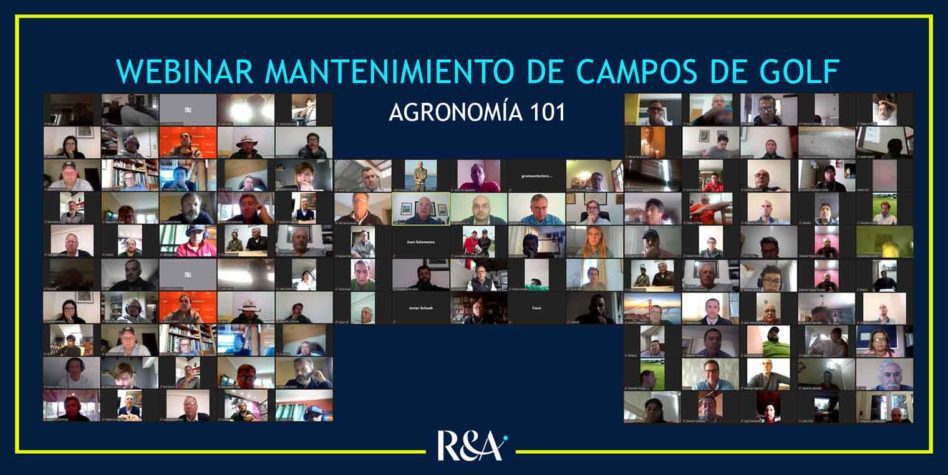 Webinar Agronomía 101 – Mantenimiento de Campos de Golf organizado por The R&A