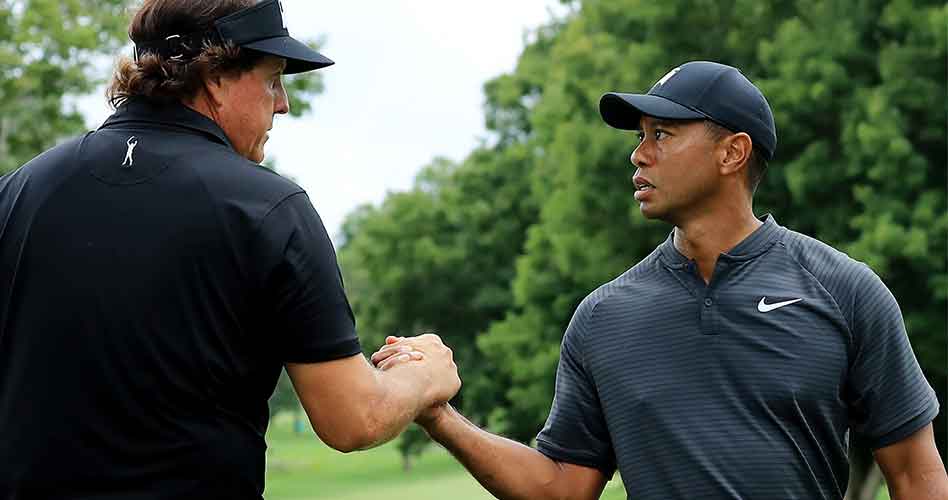 Woods y Mickelson se preparan para un enfrentamiento épico en pro de la caridad