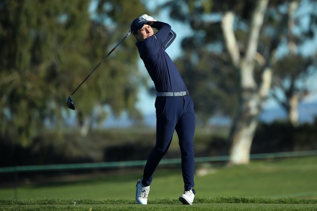 Carlos Ortiz en el Tee de salida del Hoyo 2 - Cortesía de Getty Images