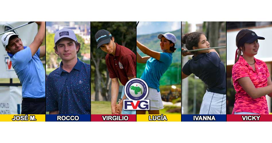 Seis venezolanos jugarán en Sudamericano Juvenil de Golf