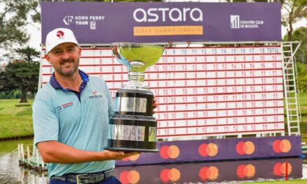 Rhein Gibson,  Campeón en el Astara Golf Championship