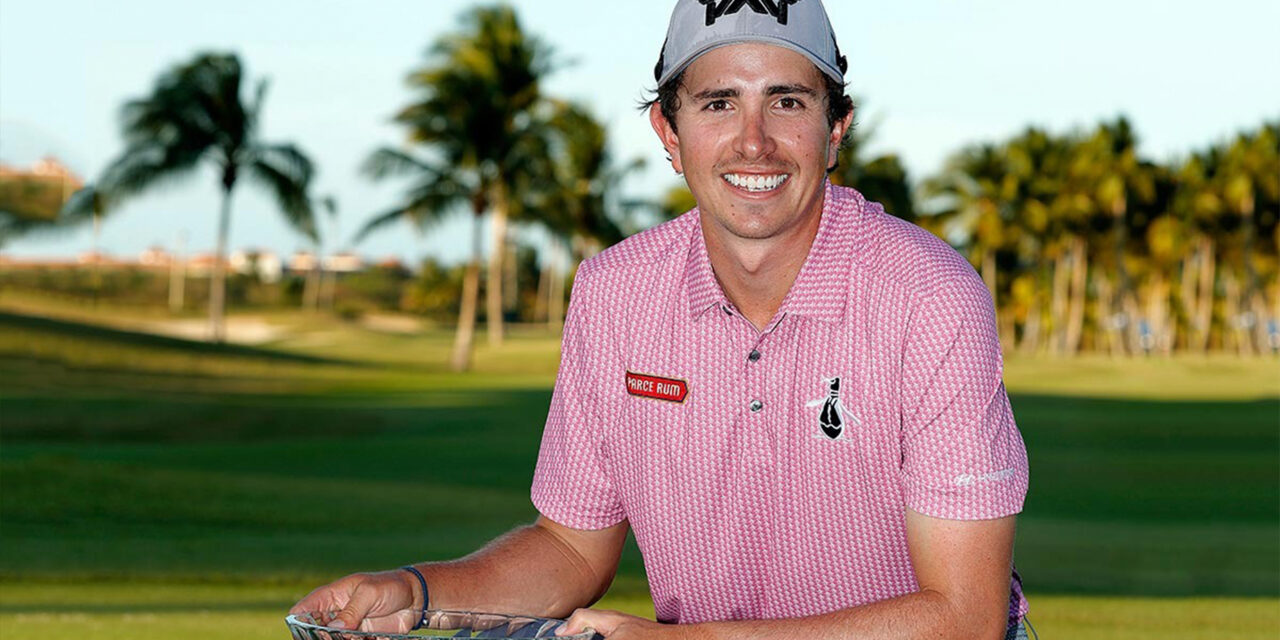 Nicolás Echavarría, campeón del Puerto Rico Open del PGA Tour