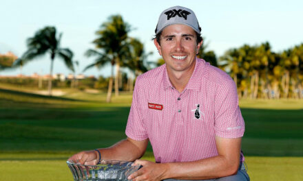 Nicolás Echavarría, campeón del Puerto Rico Open del PGA Tour