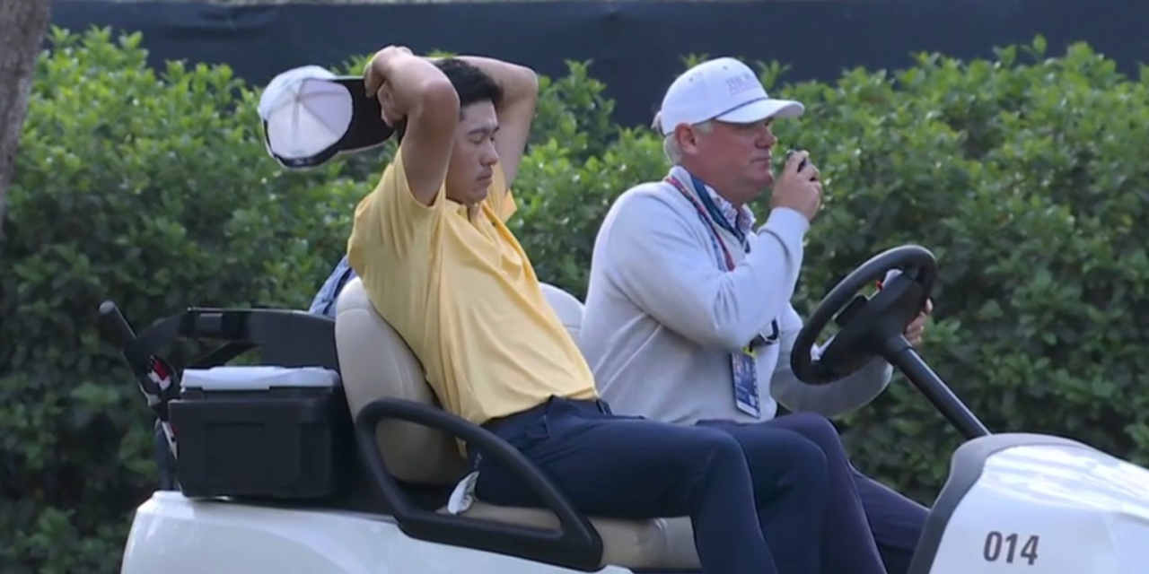 Así fue la lesión de Collin Morikawa: el estadounidense se retiró del Players