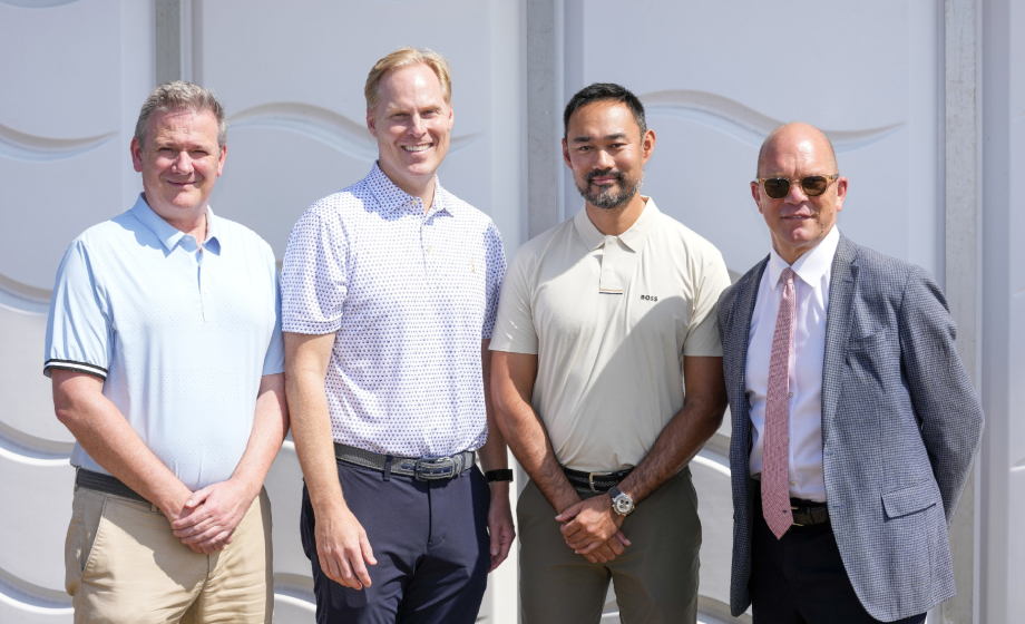 Logos del PGA Tour DP World Tour y Asian Tour en anuncio de alianza estratégica 2026