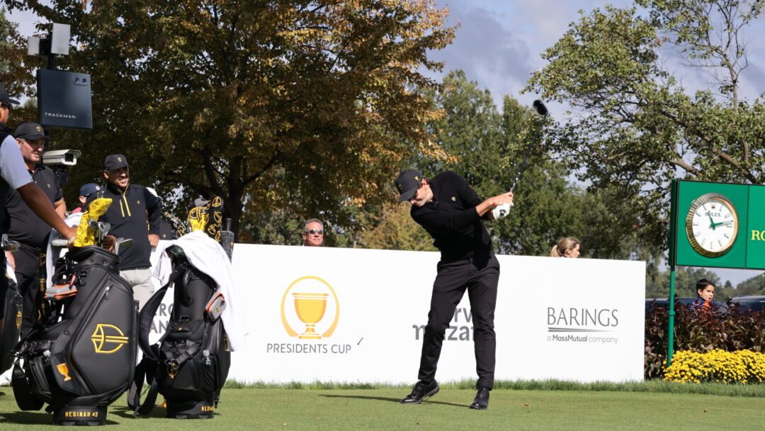 Nicolas Echavarria Medinah Presidents Cup
