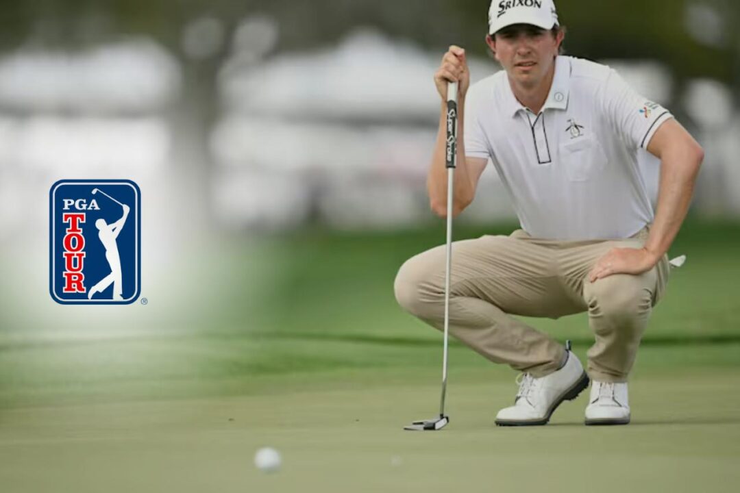 Nicolás Echavarría durante su histórica temporada 2026 en el PGA Tour.