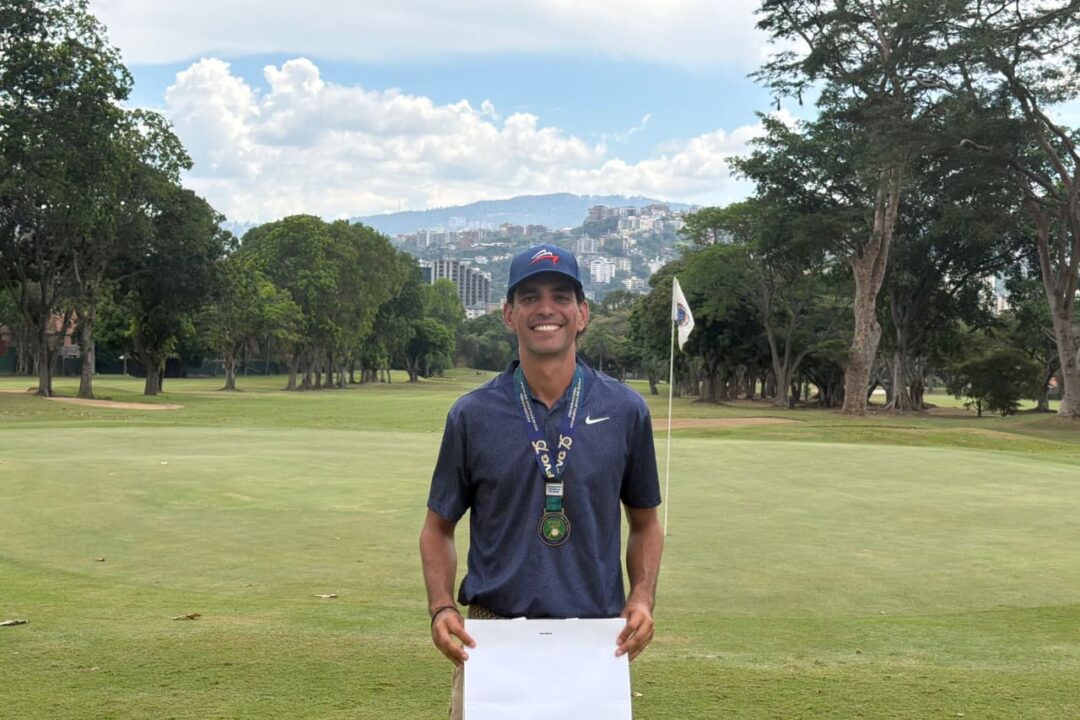 Juan Andrés Hurtado, golfista amateur venezolano